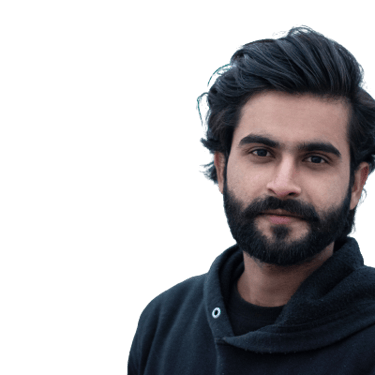 happy male customer picture.