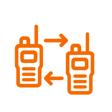 Ícono de interoperabilidad entre radios NXDN