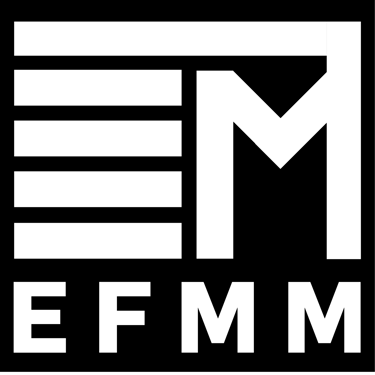 a logo for efmm
