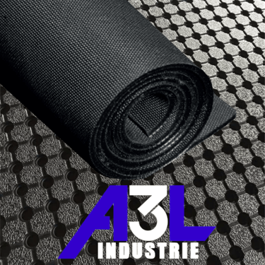 Rouleau de caoutchouc 4mm