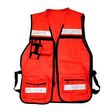 Chaleco de seguridad naranja
