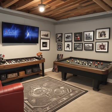 Bright living room with modern inventory