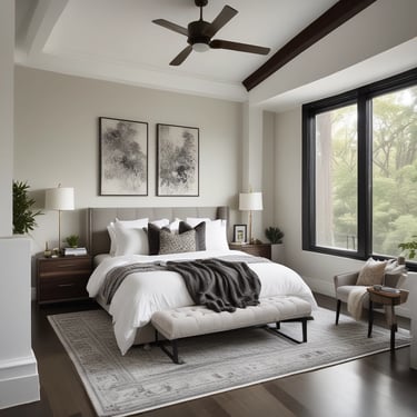 Bright living room with modern inventory