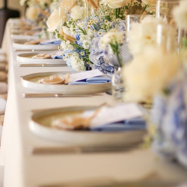 krikštynų dekoras ramunėlės rustic žydra turė polėkštė maniukas