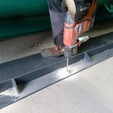 Instalace naváděcích ližin