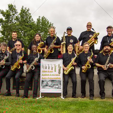 RSG Sax Ensemble with Alumni and Friends