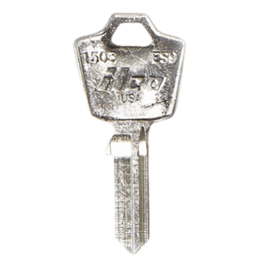 Key maker near me cutting a house key using modern equipment