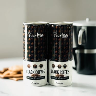 deux cannettes de café