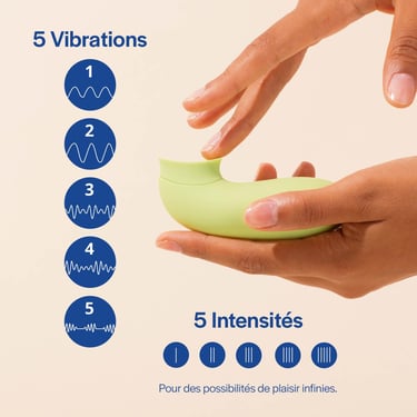 appareil de massage entre deux mains