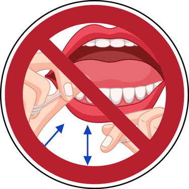 les dangers du fil dentaire hygiene-precision.com