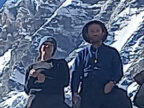 headshot of two trekkers