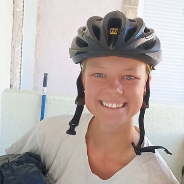 headshot of bikepacker