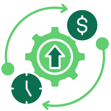 An element signifying a cycle for a tampa bay commercial real estate website