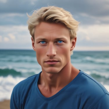 A stylized, green geometric logo resembling overlapping lines forms the central focus. Below the logo, the text 'Open AI' is displayed in a golden hue. The background features a pattern of concentric, reflective circles with a teal tint on a dark surface.