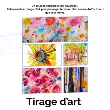 a poster with a picture of a painting of flowers