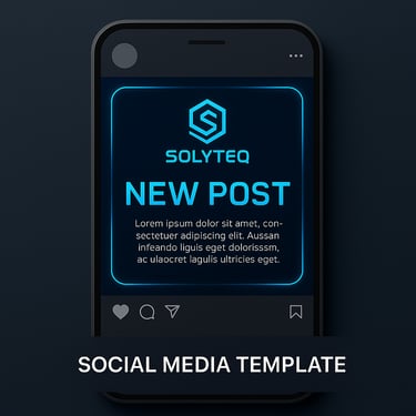 a cell phone screen showing a new social media post