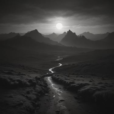 Two children are engaged in activities in a room with a checkered floor. A boy stands at a small table, working with a large, patterned bowl and a jug. A girl sits in a chair beside him, focusing on her task. The room features a large window, a radiator, and kitchen utensils hanging on the wall.