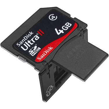 SanDisk Ultra II 4GB SD card