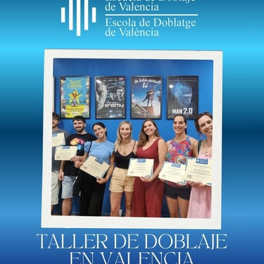 Taller de Doblaje en Valencia