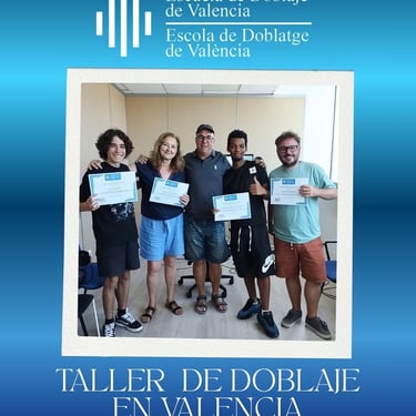 Taller de doblaje en Valencia