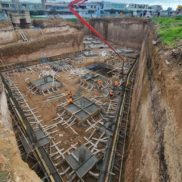 Pompe béton — Mall Commercial