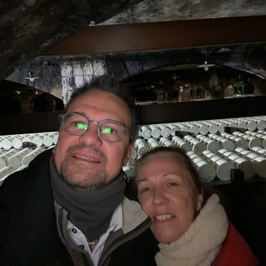 Visite des caves de Roquefort