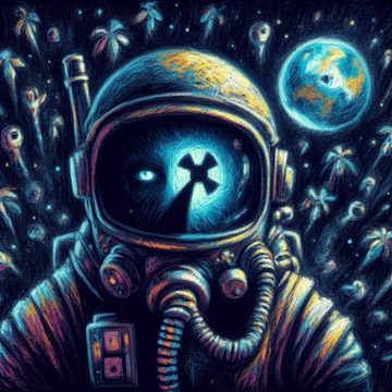 Spaceman | simcaart.com