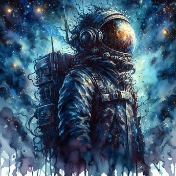 Spaceman | simcaart.com