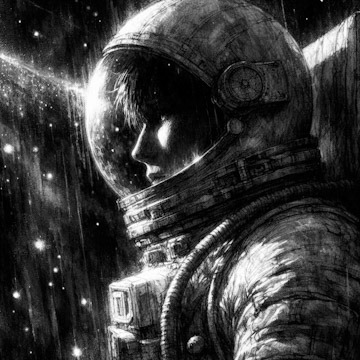 Spaceman | simcaart.com