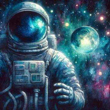 Spaceman | simcaart.com