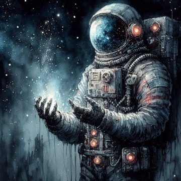 Spaceman | simcaart.com