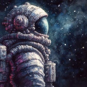 Spaceman | simcaart.com