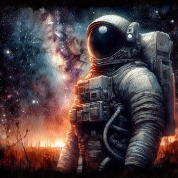 Spaceman | simcaart.com
