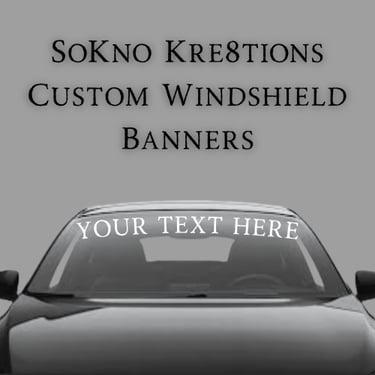 custom windshield banner listing photo