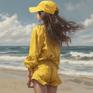 a red mushroom sitting on top of a lush green field