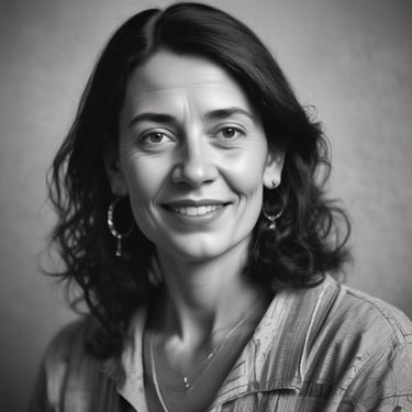 A tray containing various dental implants and tools organized in a grid. The metallic objects come in different shapes and sizes, some with shiny surfaces. Labels next to each object provide identification for their function or size. The overall setup appears clean and clinical, indicative of a medical or dental environment.