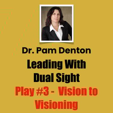 Dr. Pam Denton, Play #3 - Vision to Visioning, Leadership With Insight