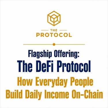 Flagship Offering The DeFi Protocol How Everyday People Build Daily Income On-Chain