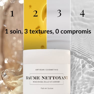 Baume nettoyant naturel Artisan Cosmethic sur la peau