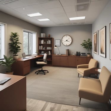 Bright living room with modern inventory