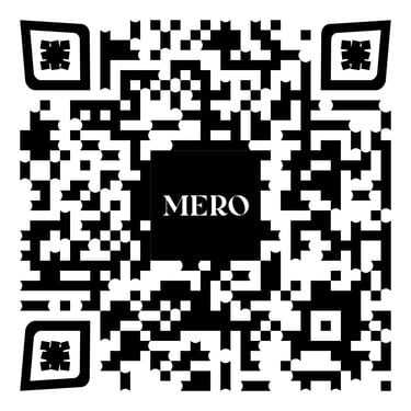 Scanează codul QR pentru a face o rezervare rapidă la Rumanito Barbershop Cluj prin aplicația Mero.