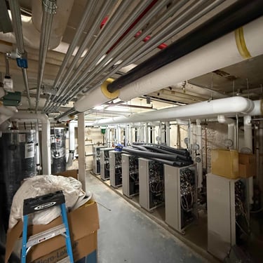 Commercial HVAC equipment wiring and installation in Reading PA by Brito Electrical