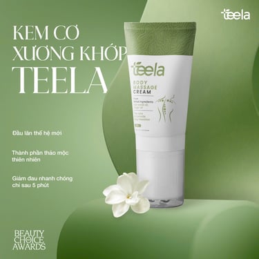 Tuýp kem Massage Cơ Xương Khớp Teela