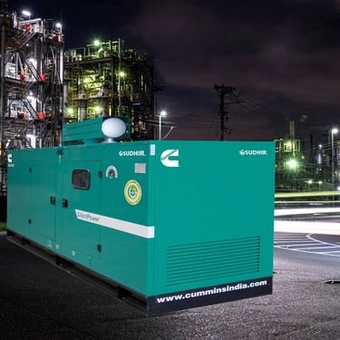Cummins Power Generator for rental in India