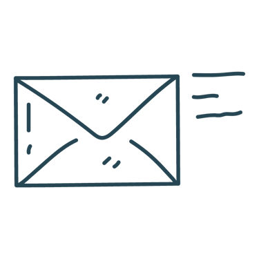illustration d'un courrier