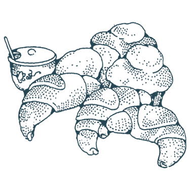 illustration de viennoiseries