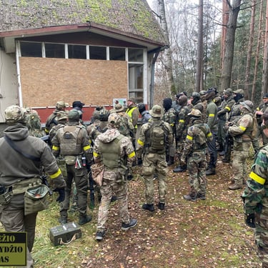 Airsoft team building. Renginiai įmonėms.
