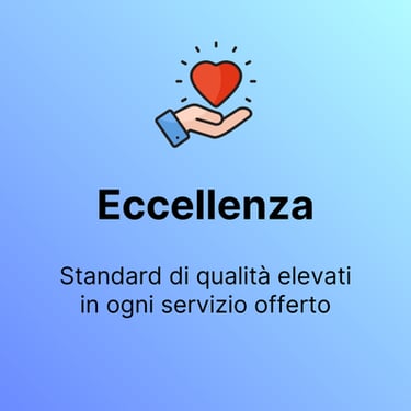 grafica "eccellenza", standard di qualità