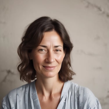 A small reception desk is set in a minimalistic room with gray concrete walls. Above the desk, there is a rectangular ventilation unit. On the left, sunlight pours in through a large window, creating soft shadows. A couple of suitcases are visible near the window, and a sign labeled 'Key Drop' sits on the desk.