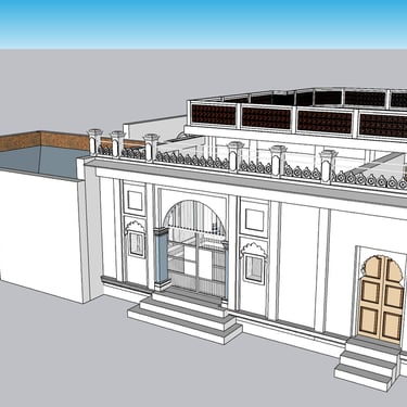 Set design for Darbhanga House at Maheboob Studio, Mumbai
